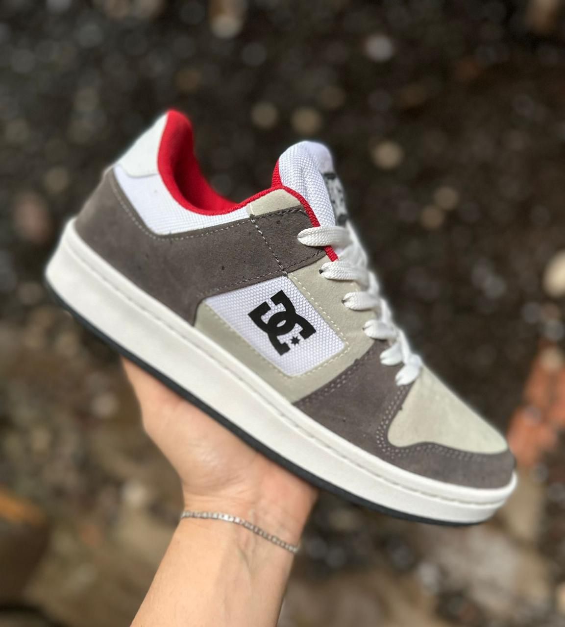 DC Skate Manteca Red